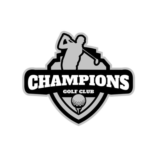 Champions Golf Club logo template Miniatura
