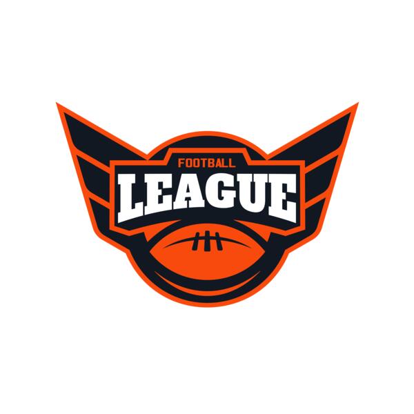 League Football logo template Miniatura