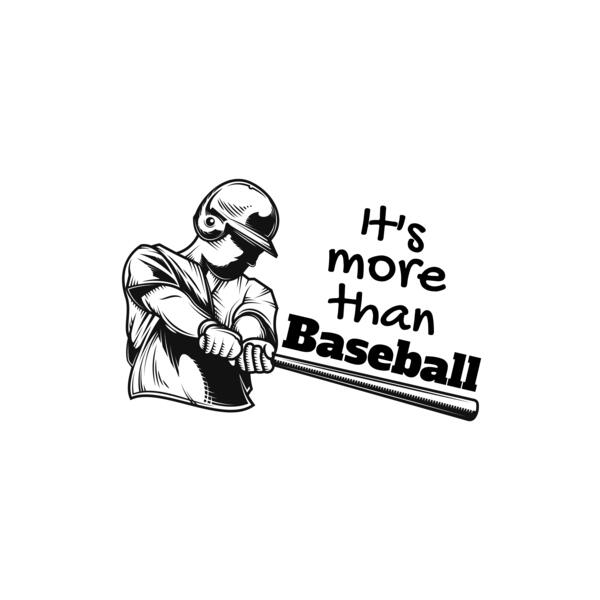Baseball Fun Design 01 Miniatura