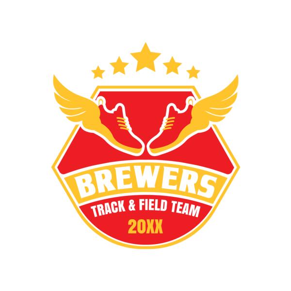 Brewers Track & Field Team 01 Miniatura
