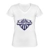 Playera Dama: Algodón Peinado Cuello V Miniatura