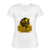 Playera Dama: Algodón Peinado Cuello V Miniatura