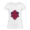 Playera Dama: Algodón Peinado Cuello V Miniatura