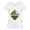 Playera Dama: Algodón Peinado Cuello V Miniatura