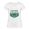 Playera Dama: Algodón Peinado Cuello V Miniatura