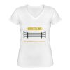 Playera Dama: Algodón Peinado Cuello V Miniatura