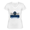 Playera Dama: Algodón Peinado Cuello V Miniatura