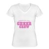 Playera Dama: Algodón Peinado Cuello V Miniatura