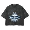 Playera Boxy Fit Mineral Wash 265 grs 🔥 NEW PRODUCT 🔥 Miniatura