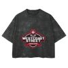 Playera Boxy Fit Mineral Wash 265 grs 🔥 NEW PRODUCT 🔥 Miniatura